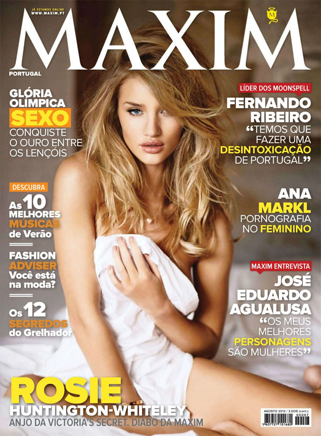 Mỹ nhân người Anh này vừa xuất hiện trên số ấn bản của tạp chí Maxim Bồ Đào Nha
